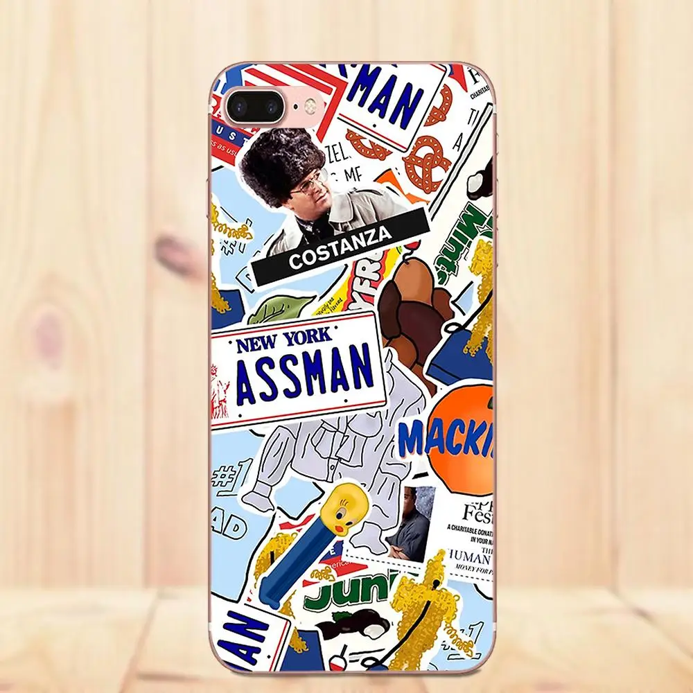 Maerknon для Apple iPhone 4 4S 5 5C 5S SE 6 6S 7 8 Plus X Мягкий силиконовый чехол Jerry Seinfeld | Мобильные