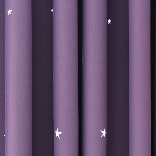 Curtain -Color 3 Сплошной цвет 3D полые звезды затемненные шторы для детей гостиная спальня ткань романтический Cortinas индивидуальный заказ - Цвет: Curtain -Color 3