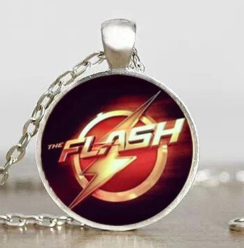 2017 США драма флеш колье цепочка с стрелкой 1 шт./лот подвеска из бронзового стекла