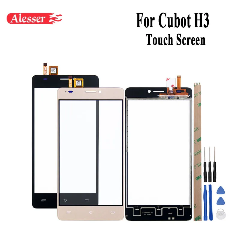 Alesser для Cubot H3 Сенсор Сенсорный экран 5 0 дюймов отличные запчасти ремонта touch