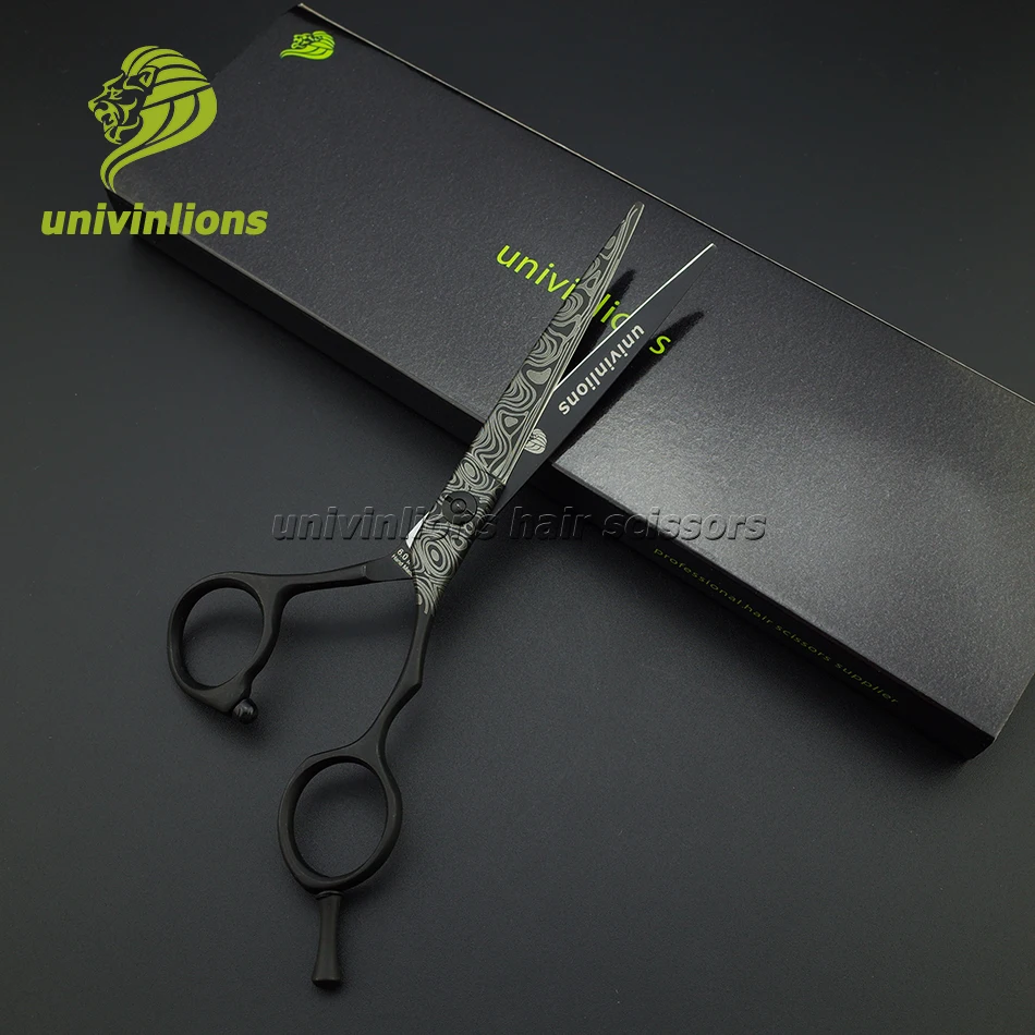 Парикмахерские ножницы в дамасском стиле 6 дюймов профессиональные японские