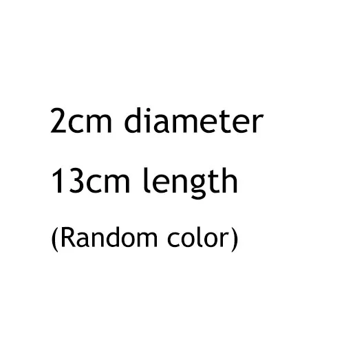 2.0-13CM 1 шт. случайный цвет птица игрушка насест для попугая аксессуары поставки буджи окунь для попугаев украшение для клетки перхор pour oiseau vogel - Цвет: 2.0-13CM