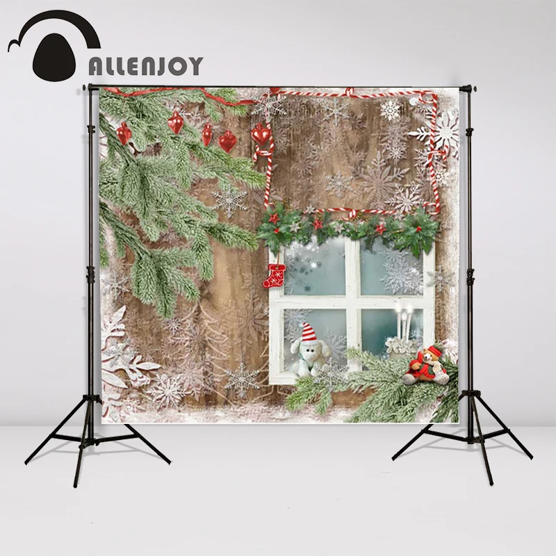 Рождественский фон для фотографий Рождественская елка носок в виде фонаря