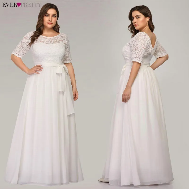 Robe De Soiree Ever Pretty EZ07624 зимнее шифоновое вечернее платье трапециевидной формы с