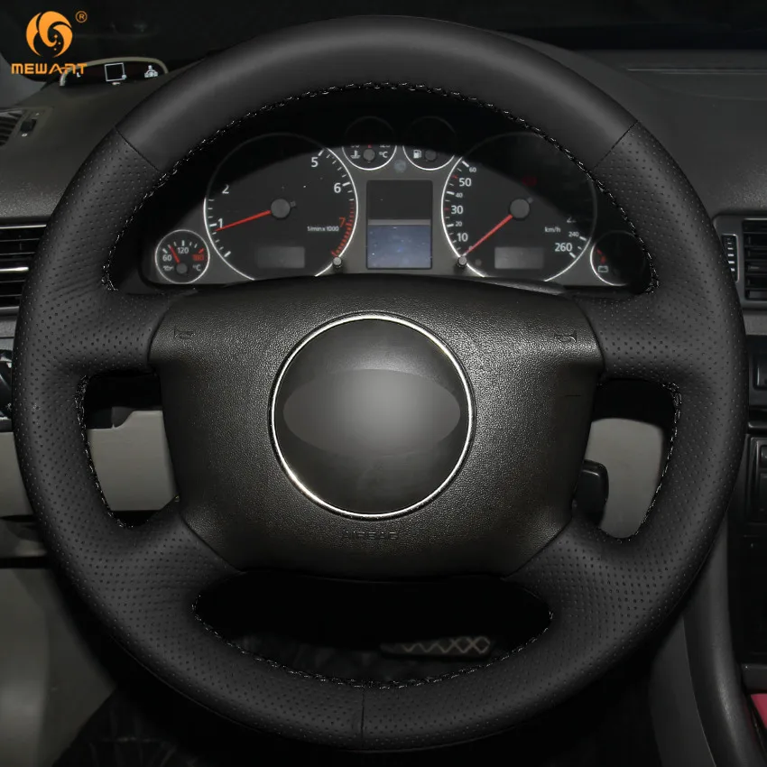 MEWANT для Audi A6 2000-2004 A3 2000-2003 черная искусственная кожа аксессуары интерьера детали |
