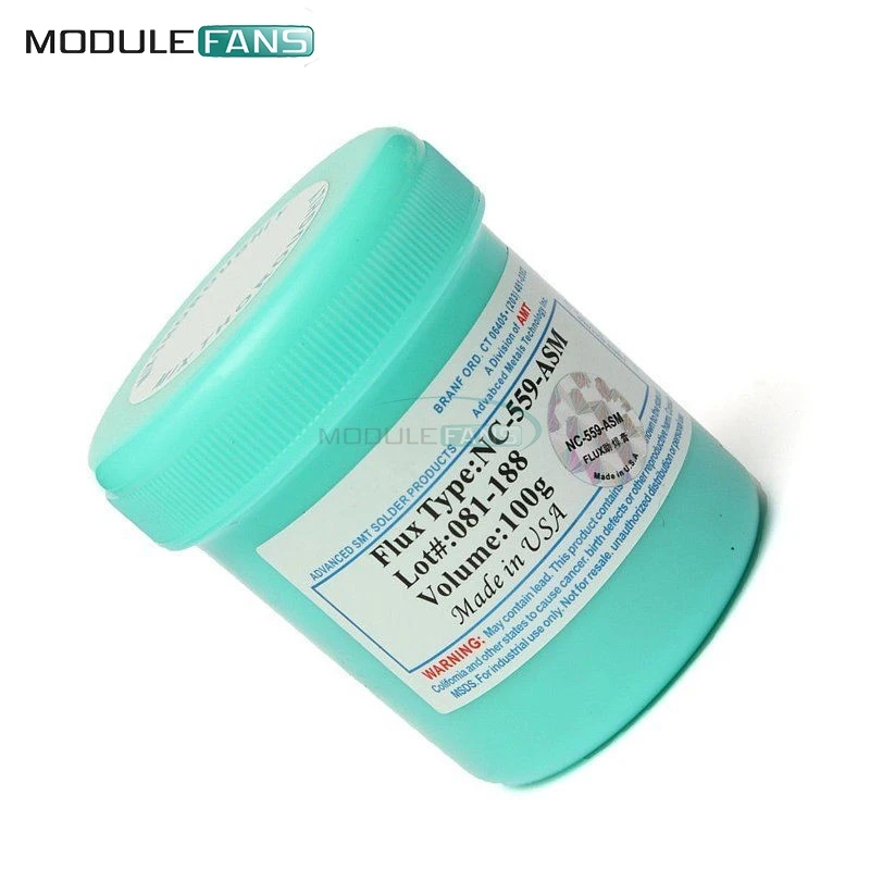 Паста NC 559 ASM 100 г этилированный Бесплатная паяльная сварочная паста BGA PCB SMT IC