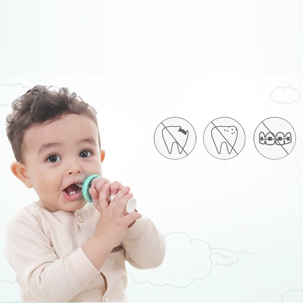 Mambobaby 3 функция детская зубная щетка для детей силиконовая учебная щетка безопасный Прорезыватель для малышей зубная щетка уход за зубами зубная щетка детская зубная щетка для детей щетка для зубные щетки