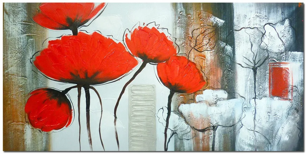 100% ручная работа настенные украшения для дома роспись картина маслом на холсте