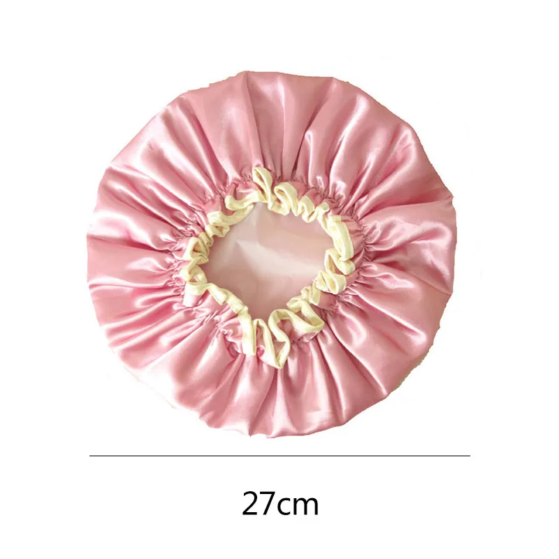 Двойной Слои 1 предмет Для женщин Accessoies будущей матери Satin Шапки купальный