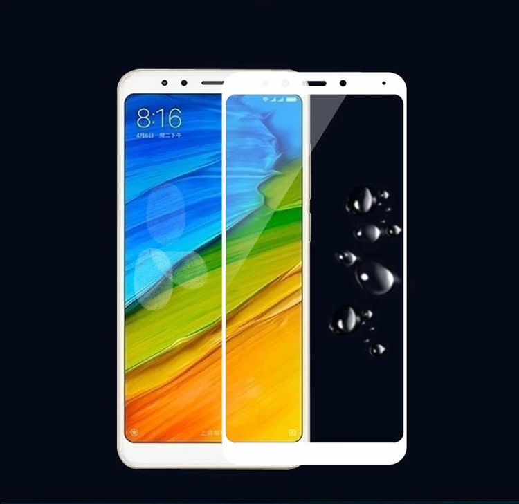 Wangcangli жесткий край для xiaomi redmi 5 plus Защитное стекло для экрана Защитное стекло для xiomi redmi note 5a prime 5 plus