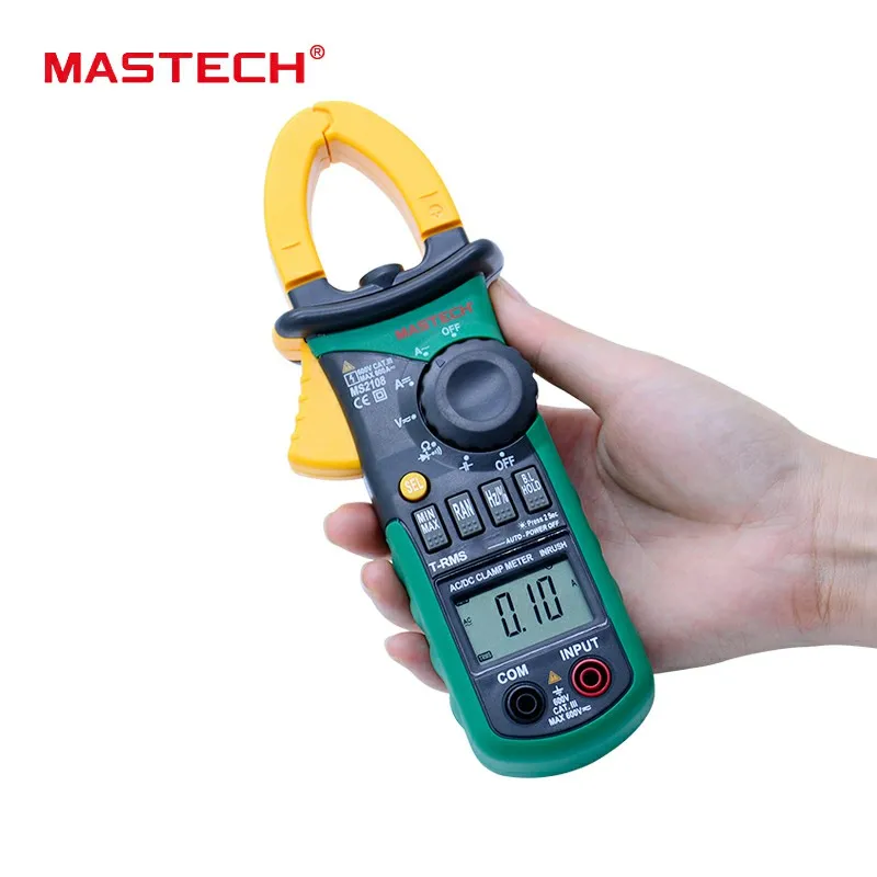 Mastech MS2108 Цифровой мультиметр переменного/постоянного тока измеритель напряжения