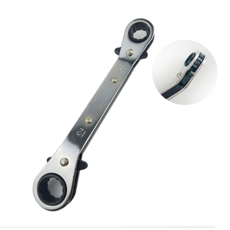 

5PC dual-purpose ratchet wrench set fast machine repair auto vehicle maintenance tools double ended wrench