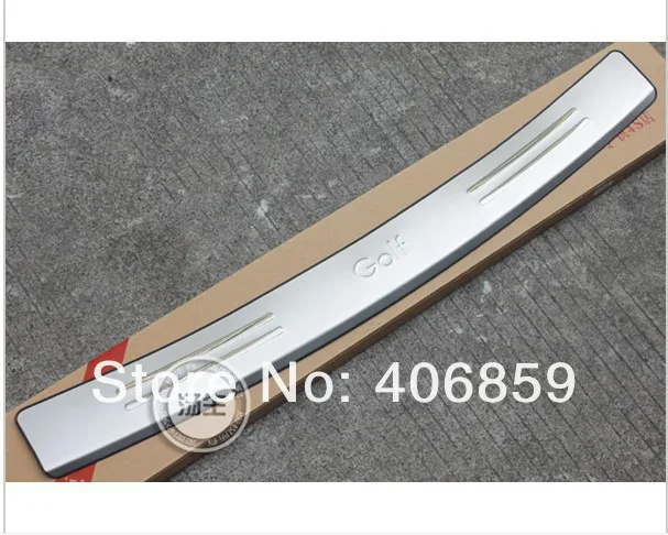 Нержавеющая Сталь Задний Багажник Порога Бампер Предохранителя Протектора