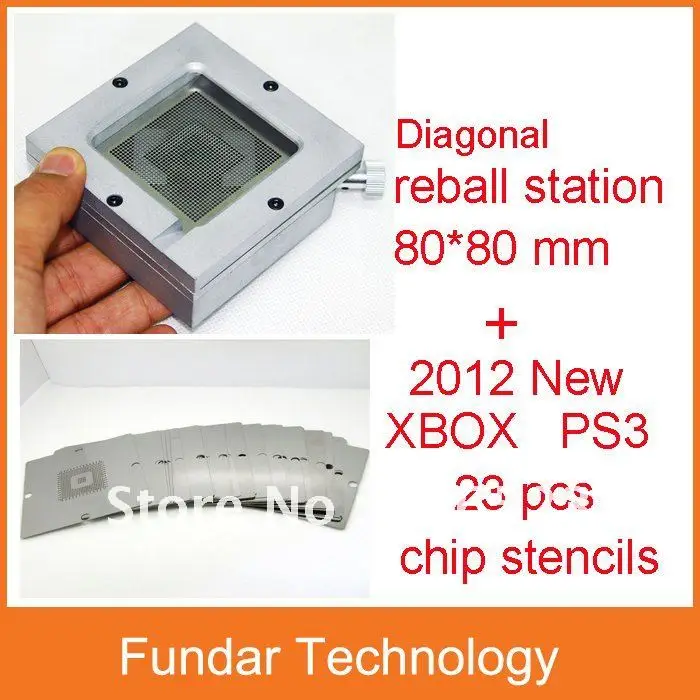 Бесплатная доставка диагональная станция для реболлинга 80 мм с 23 шт. 80x80