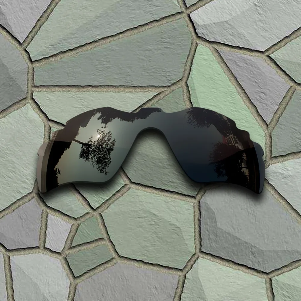 Солнцезащитные очки Oakley с поляризационными стеклами сменные серые черные и