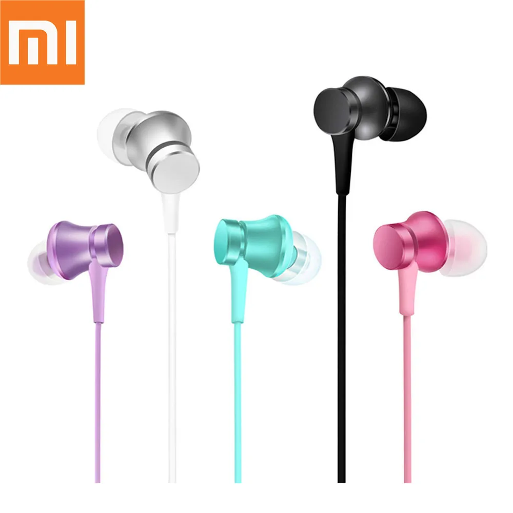 Оригинальные наушники Xiaomi Mi Piston базовая версия Fresh Edition вкладыши с микрофоном для