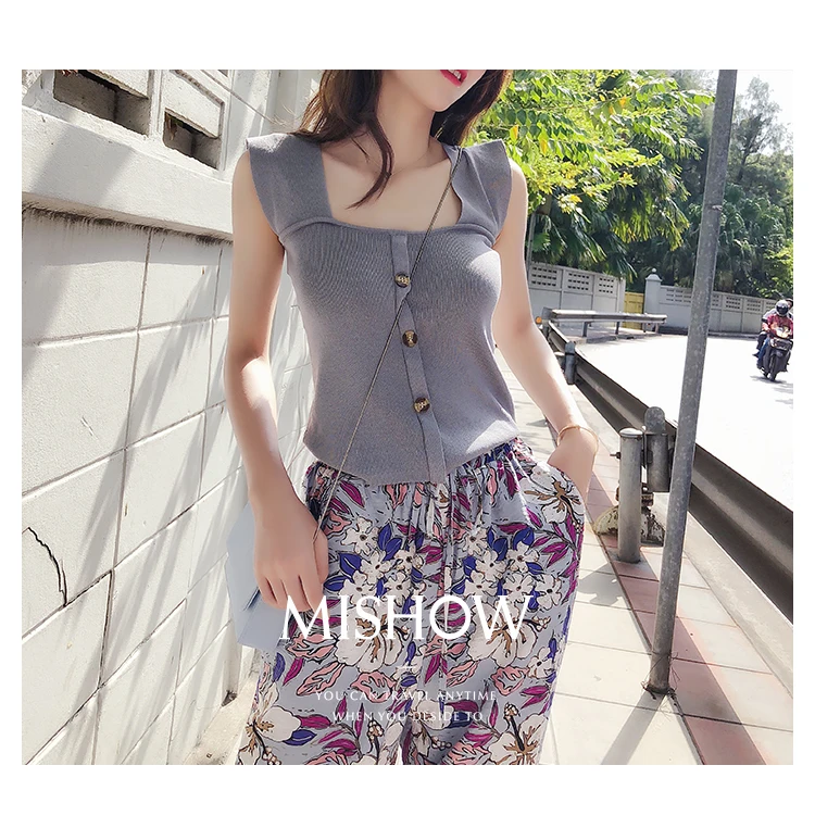 Mishow Модная блузка на бретелях MX18B5313