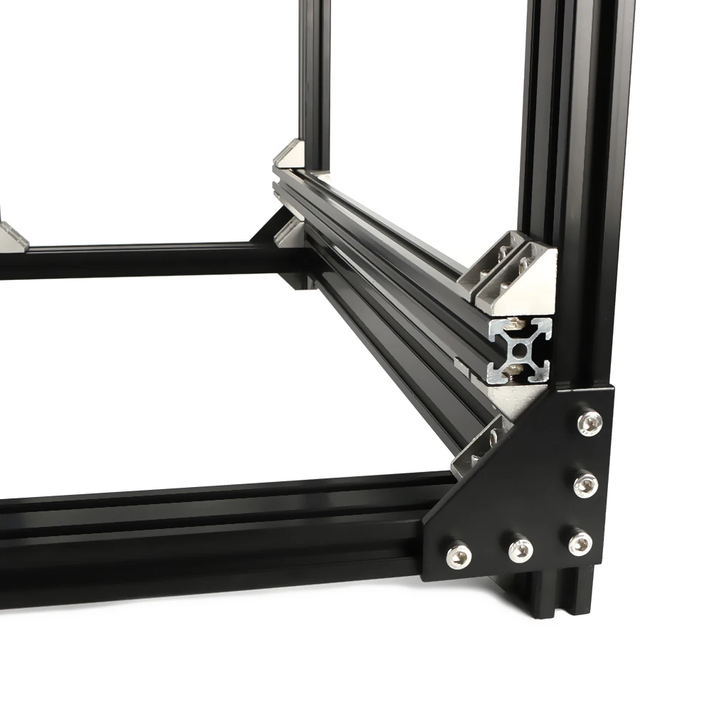 BLV mgn Cube 3d принтер алюминиевая Экструзионная рама полный комплект гайки винтовой кронштейн угловой для DIY CR10 Z высота 365 мм