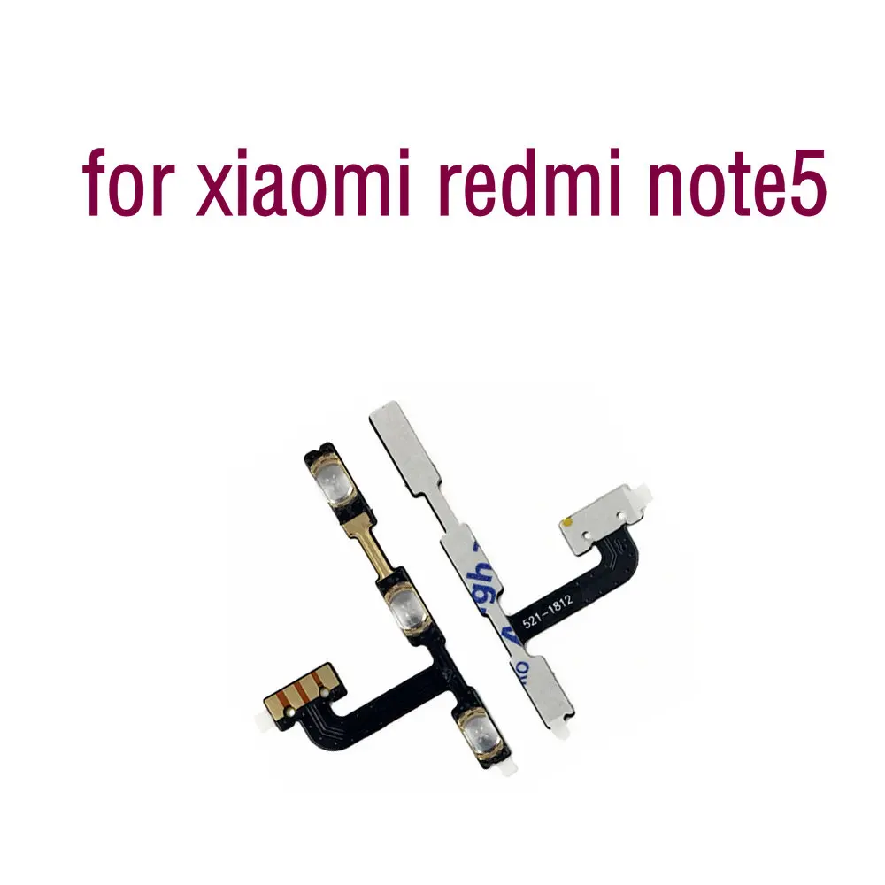 Новые высококачественные запасные части для xiaomi redmi Note5 кнопка включения
