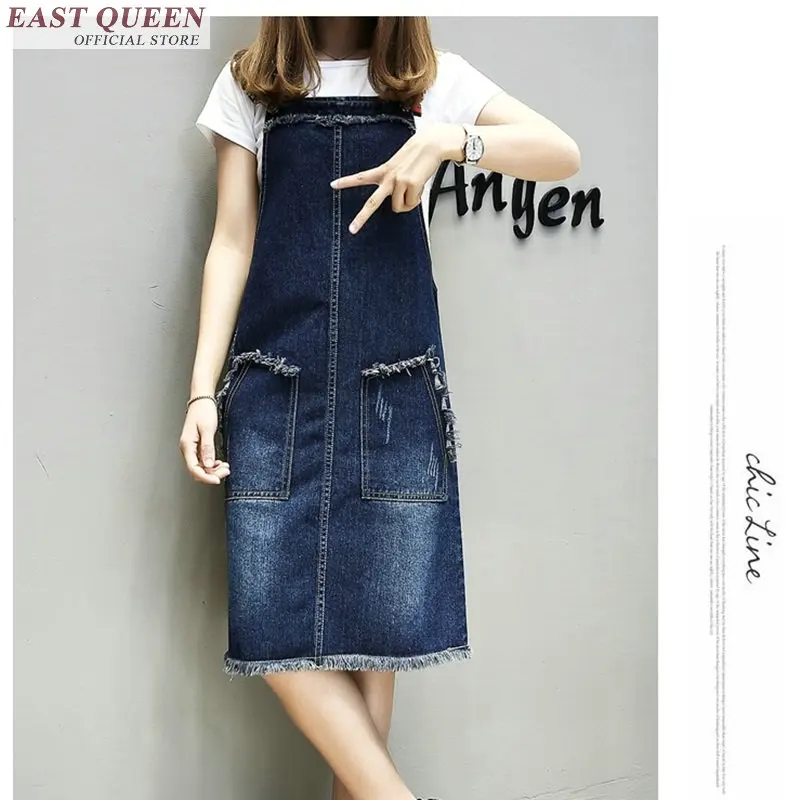 Джинсовые сарафаны для женщин одежда девочек подростков джинсовая женское