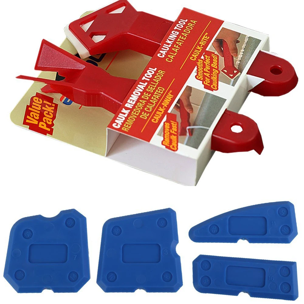 Free Shipping 5 sets per Order Caulking Removal Tool&Caulking Tool and Silicone Sealant Scraper Sealant Smoother 
