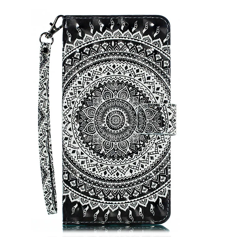 Mandala Для samsung Galaxy J4 Core J6 Prime J8 J7 J3 Star J5 Pro Amp Prime 3 On 6 кошелек чехол для телефона для samsung S8 Plus - Цвет: Mandala