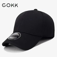 cokk black baseball cap men snapback hats caps men fitted closed full cap women gorras bone male trucker hat casquette