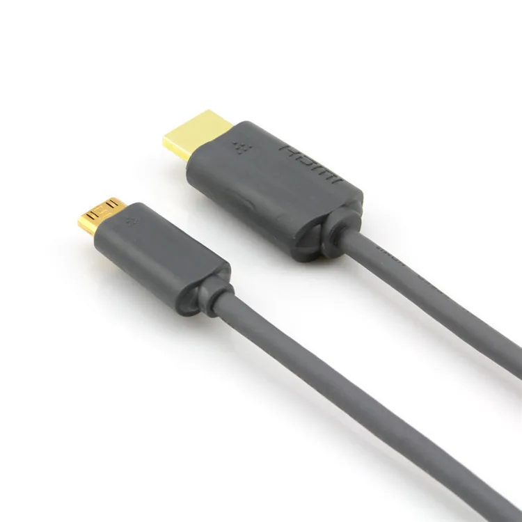 2 шт./лот микро-hdmi для мини цифровой сигнальный кабель между мужчинами 1.4 версии м