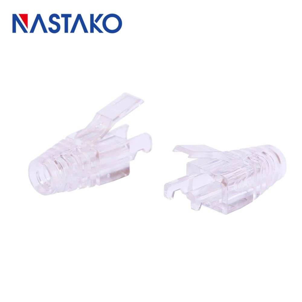 6 5 мм Cat5e Cat6 RJ45 соединительные крышки штепсельные сапоги Ethernet сетевой кабель