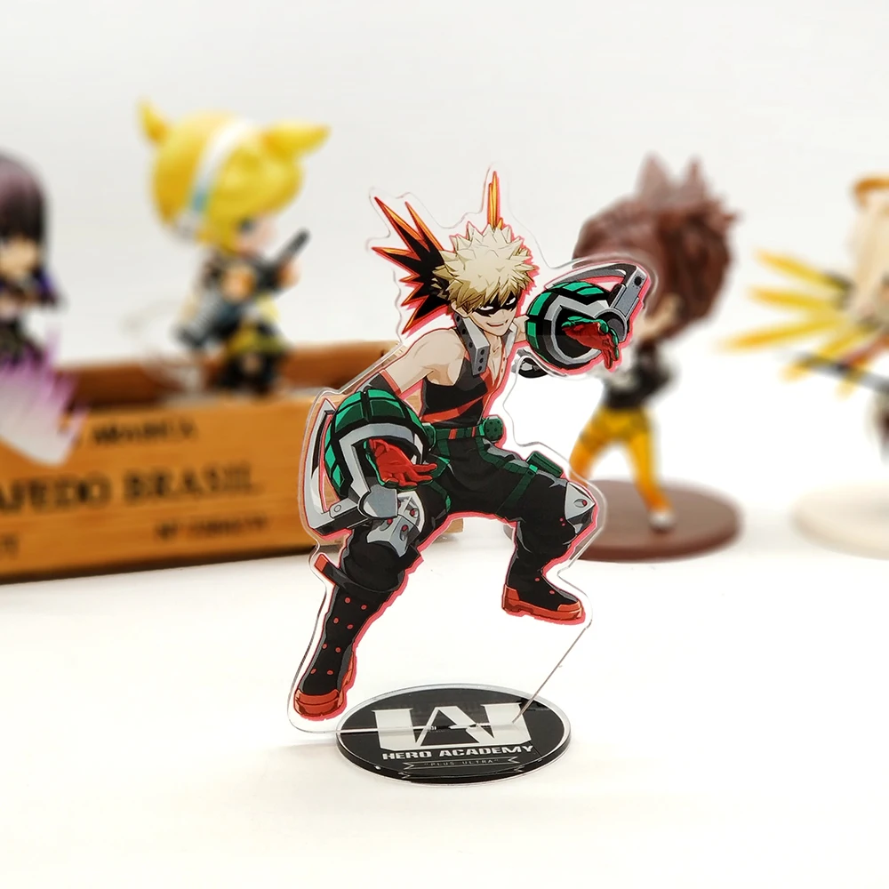 Мой герой Академии bakugou katsuki фигурка на акриловой подставке модель пластина