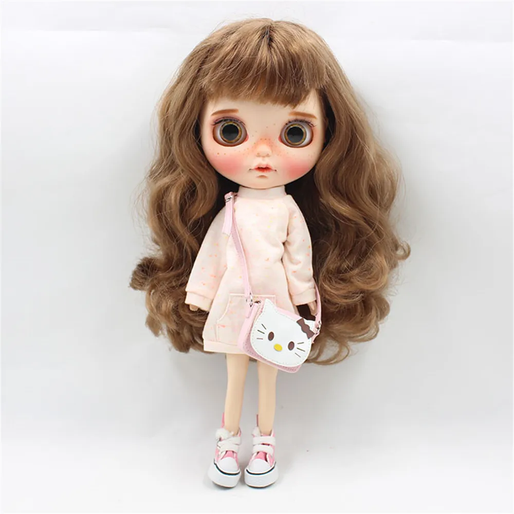 Одежда для кукол blyth цельнокроеное платье подходящая кукла doll 1/6 обычная