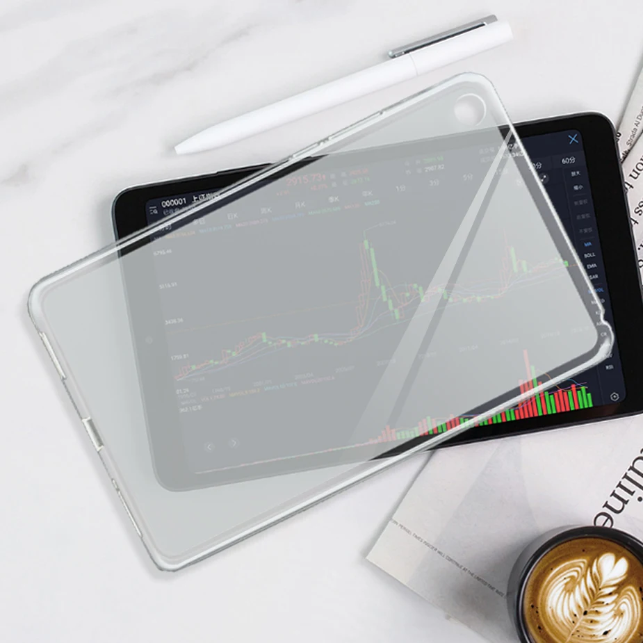 Силиконовый чехол KiKiss из ТПУ для планшета Xiaomi mi Pad 4 3 2 1 8 0 дюйма miPad Plus 10