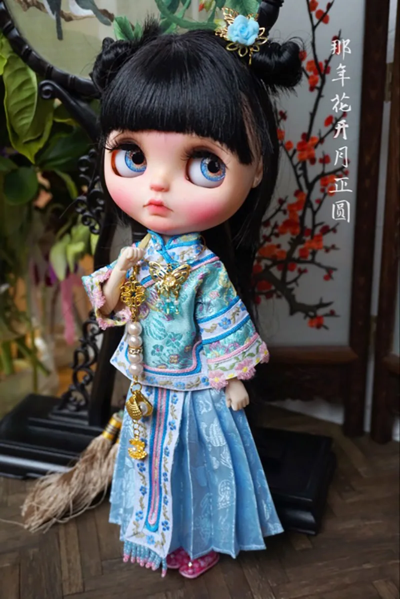 Платье для кукол blyth 1/6 высокое качество 2 шт./компл. = топ + юбка | Игрушки и хобби
