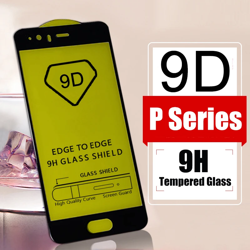9D закаленное стекло для Huawei P20 Pro Защита экрана P10 P Smart Plus PSmart P8 P9 Lite 2017 защитное HD |