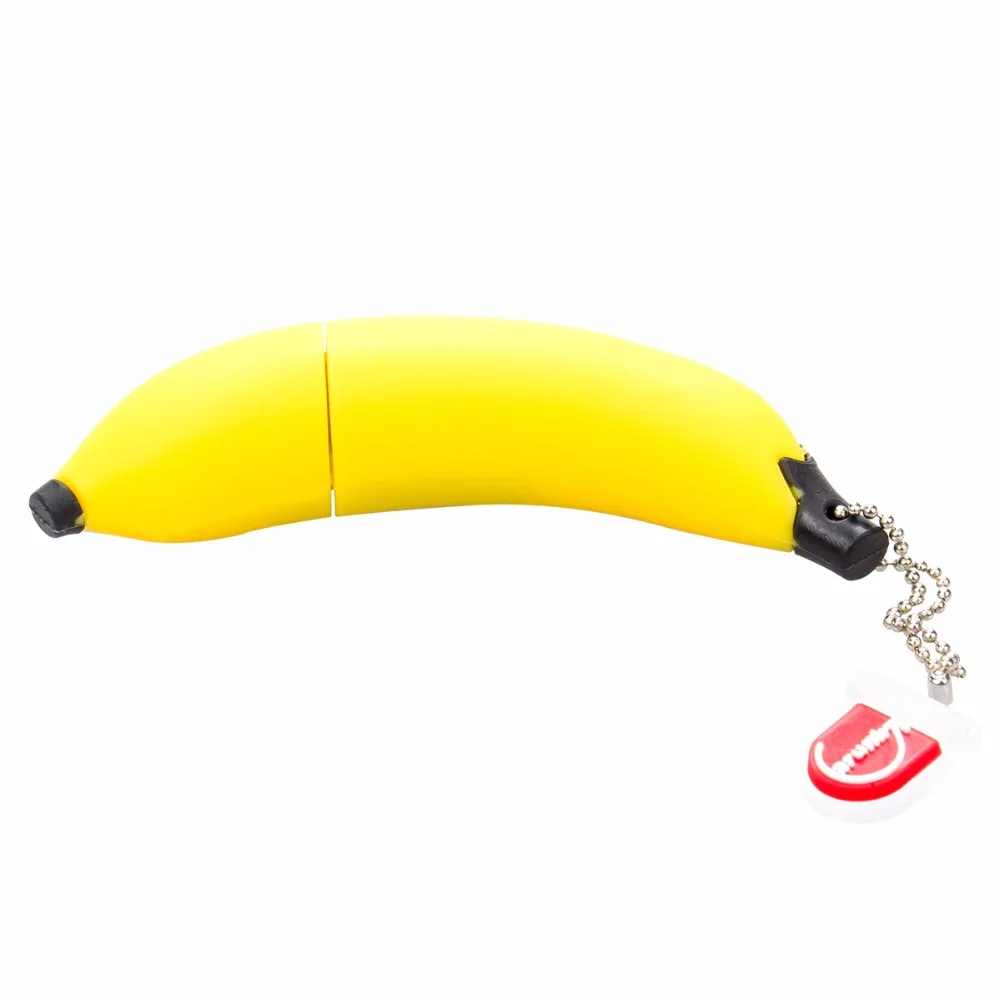 Силиконовый флеш-накопитель banana 4 Гб u диск 8 ГБ Флешка 16 32 64 фруктовый usb
