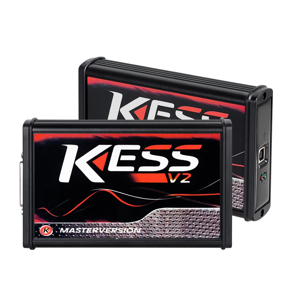 Онлайн EU Red KESS V2 V2.47 V5.017 master No Token Ktag V7.020 V2.25 4LED OBD2 ecu chip tuning Manager Tuning Kit