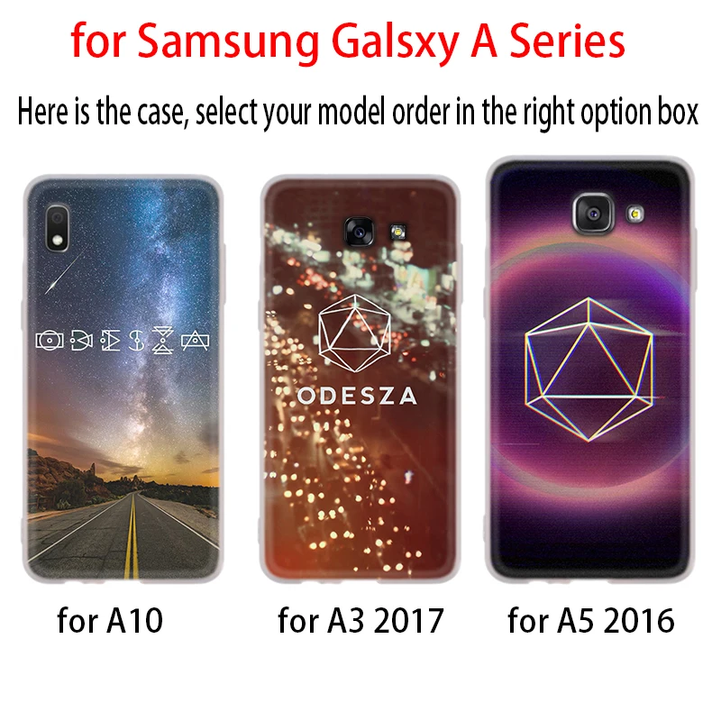 Luxury Case For Samsung A32 A52 A72 A12 A42 5g A21S A50 A51 A3 A5 A6 A7 A8 Plus 2018 2017 Cover ODESZA | Мобильные телефоны и
