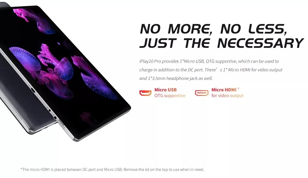 Alldocube iPlay 10 Pro 10,1 дюймов Android 9,0 планшетный ПК MTK8163 четырехъядерный 3 ГБ ОЗУ 32 Гб ПЗУ 1920*1200 двойной WiFI gps ips