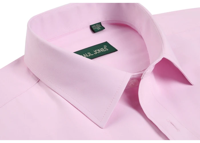 Men's Classic Regular-fit Plain/Striped/Twill Basic Dress Shirts with Pocket Formal Business Long Sleeve Work Office Tops Shirt