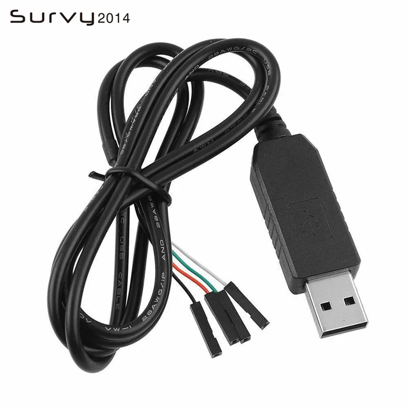 PL2303 PL2303HX USB к UART ttl кабельный модуль 4p 4 Pin RS232 конвертер последовательный адаптер