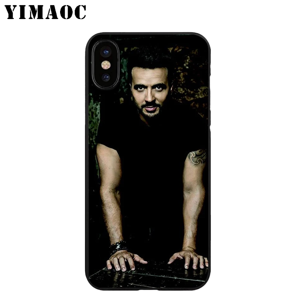 YIMAOC maluma Luis Fonci Мягкий ТПУ Черный силиконовый чехол для iPhone X или 10 8 7 6 6S Plus 5 5S SE Xr Xs Max