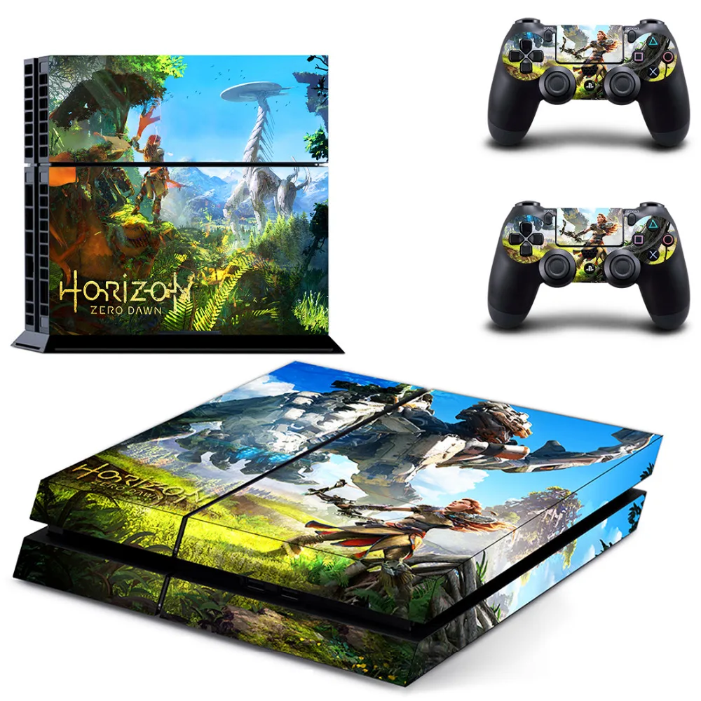 Horizon Zero Dawn PS4 кожи Стикеры наклейка для Sony Игровые приставки 4 консоли и 2