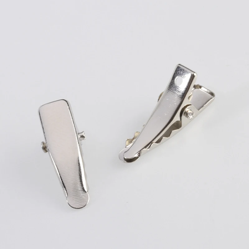 

50 шт 24 мм Мини одиночный зубец крокодил зажимы зубы Hairbow волосы луки DIY