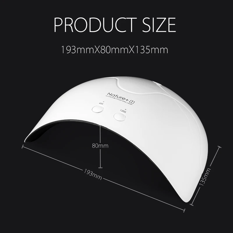 Modelones Nature1 16 Вт умная сенсорная УФ светодиодная лампа для сушки ногтей USB кабель