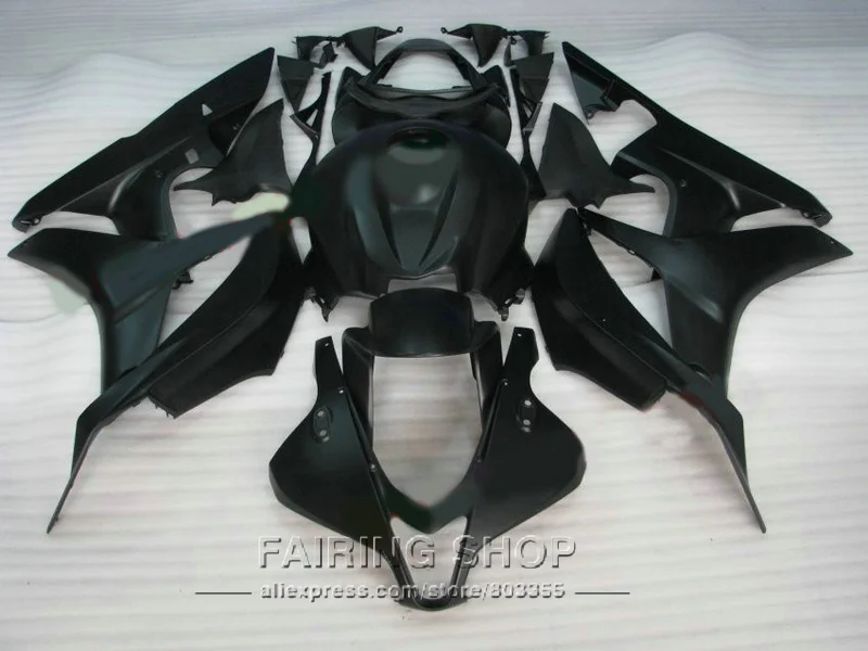 100% подходит для CBR600RR 2007 - 2008 комплекта обтекателей HONDA cbr 600rr 0708 (все черные)