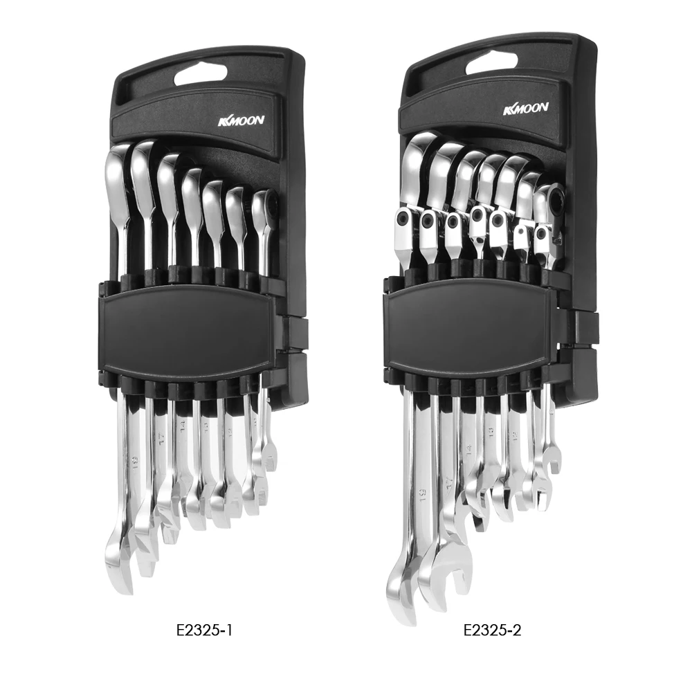 

7pcs torque wrench multi tool Wrench set Universal Key Double-ended torque wrench Ratchet Open-ended Auto Car Repair Tools