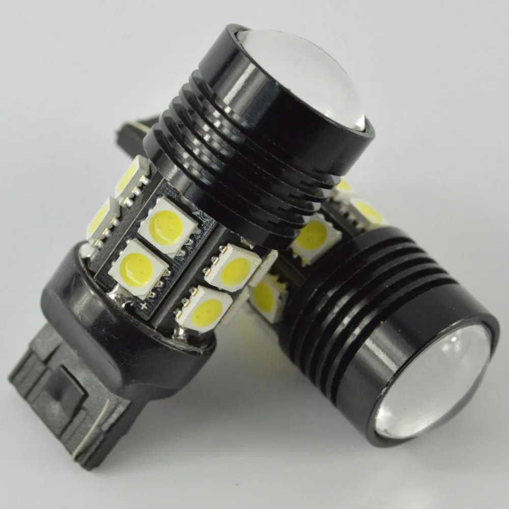 2 шт. Safego 7440 T20 7443 5050 12 SMD со светодиодной лампой для сигнала поворота лампа заднего