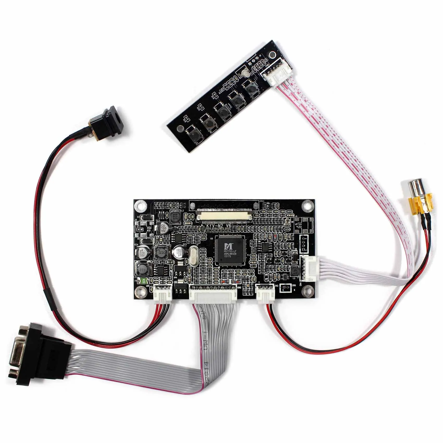 

Плата контроллера VGA + AV LCD для 5 дюймов, 640X480