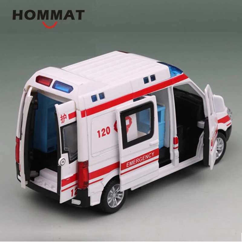 Модель автомобиля HOMMAT sixation 1:36 Sprinter 120 автомобиль скорой помощи литой Сплав