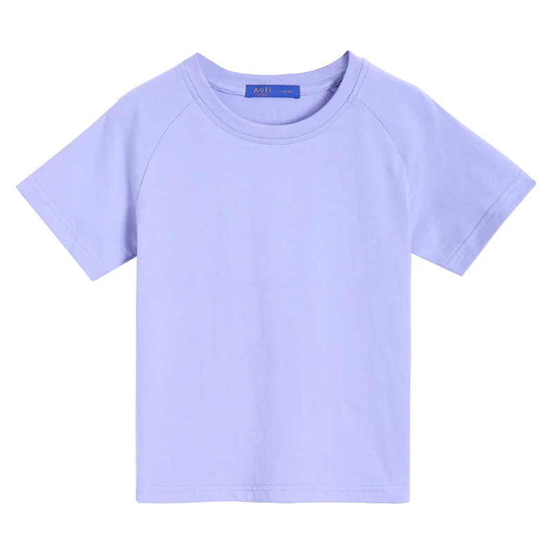 Pioneer Kids/летние фиолетовые футболки с короткими рукавами Топы буквенным принтом